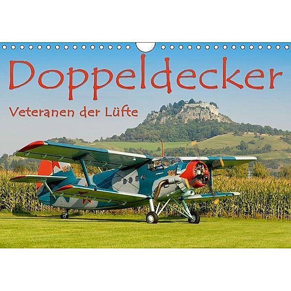 Doppeldecker - Veteranen der Lüfte (Wandkalender 2017 DIN A4 quer), Markus Keller
