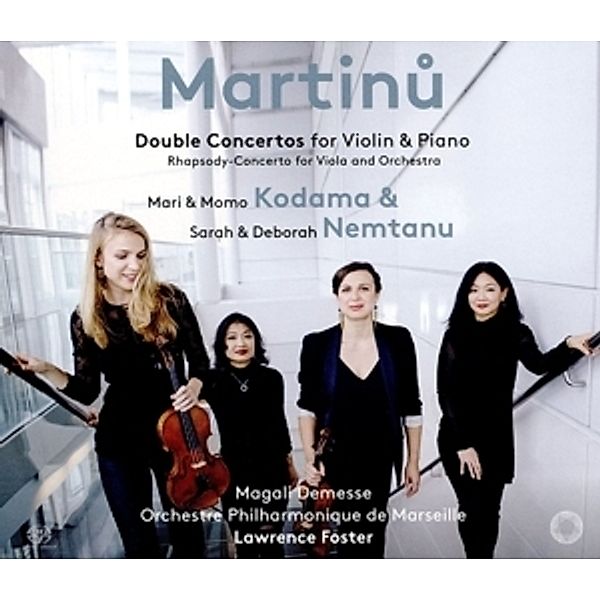 Doppelkonzerte Für Violine & Piano, Deborah & Sarah Nemtanu, Demesse, Foster, Po Marseil