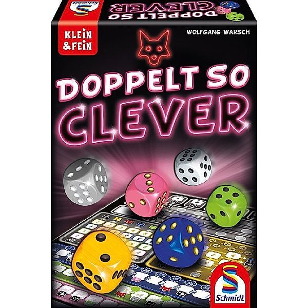 SCHMIDT SPIELE Doppelt so clever (Spiel)