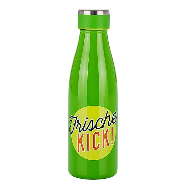 Doppelwandige Trinkflasche 550ml (Farbe: grün)