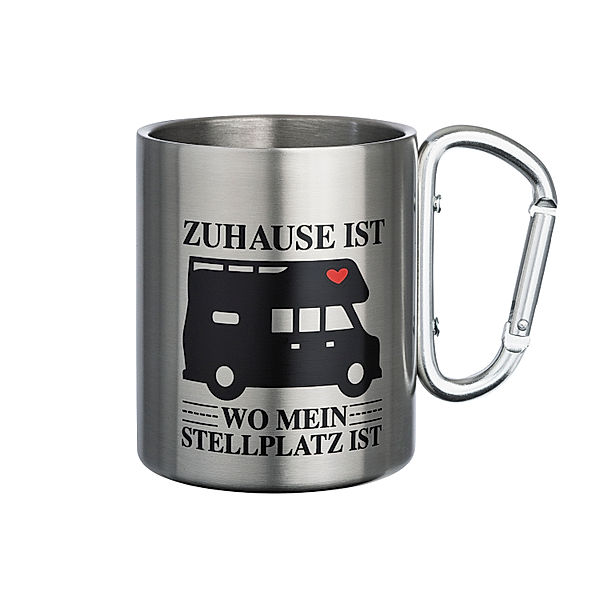 Doppelwandiger Thermo-Becher Zuhause ist…