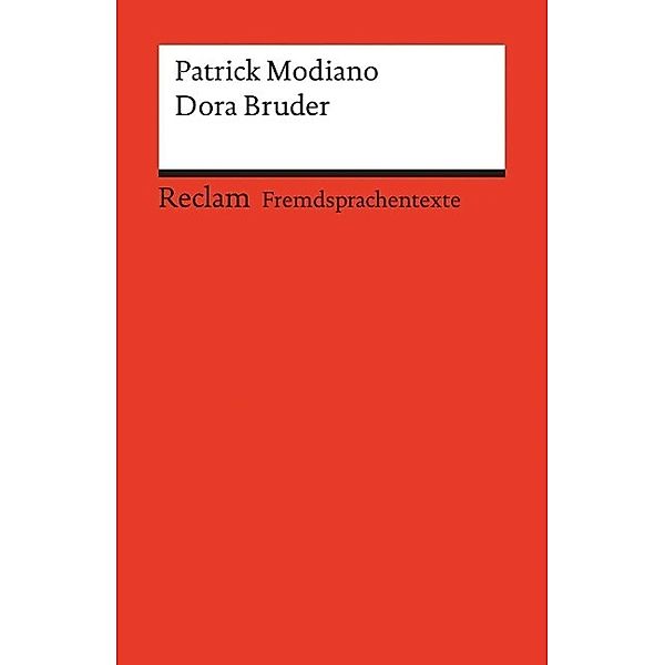 Dora Bruder, Patrick Modiano