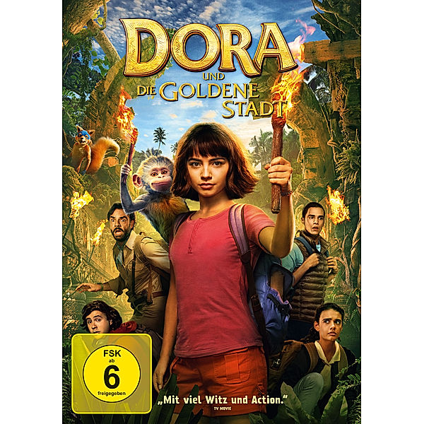 Dora und die goldene Stadt, Benicio Del Toro Eva Longoria Isabela Moner