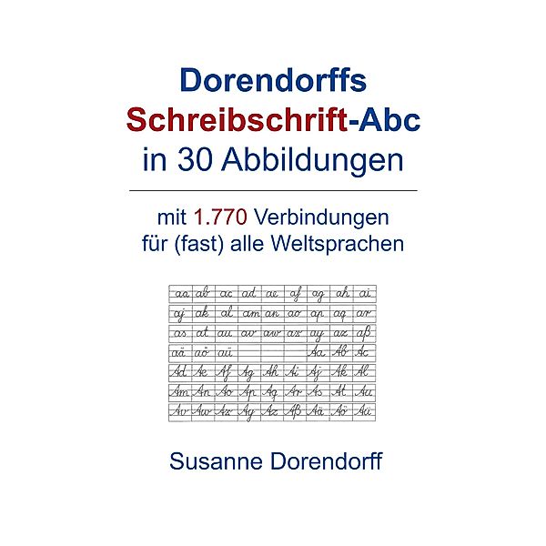 Dorendorffs Schreibschrift-Abc in 30 Abbildungen, Susanne Dorendorff