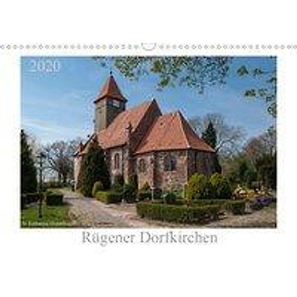 Dorfkirchen auf Rügen (Wandkalender 2020 DIN A3 quer), Karsten Hoerenz