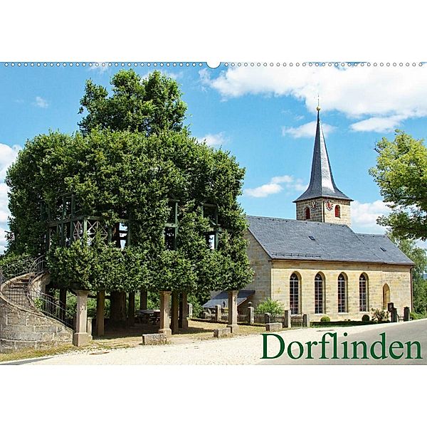 Dorflinden (Wandkalender 2023 DIN A2 quer), Ansgar Meise