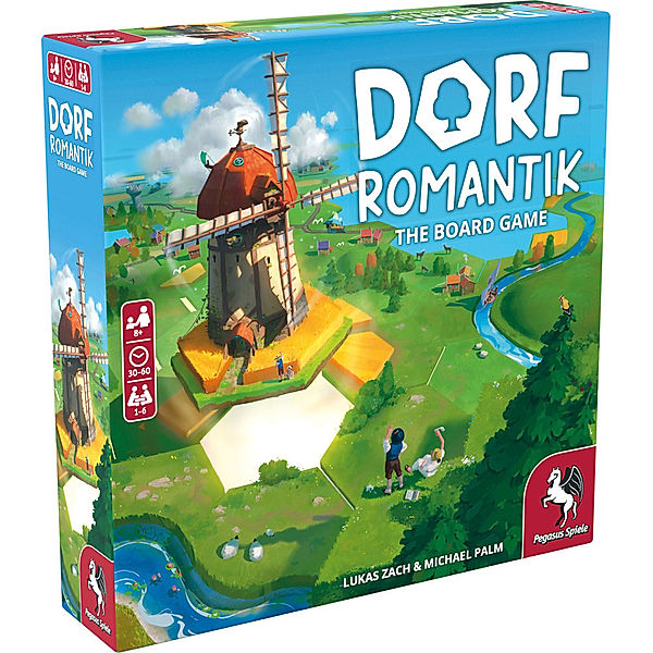 Pegasus Spiele Dorfromantik - The Board Game, Lukas Zach, Michael Palm