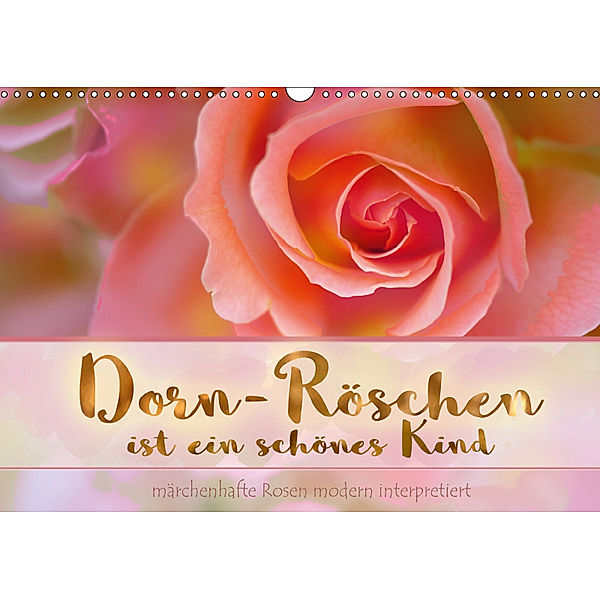 Dorn-Röschen ist ein schönes Kind (Wandkalender 2019 DIN A3 quer), Christine B-B Müller