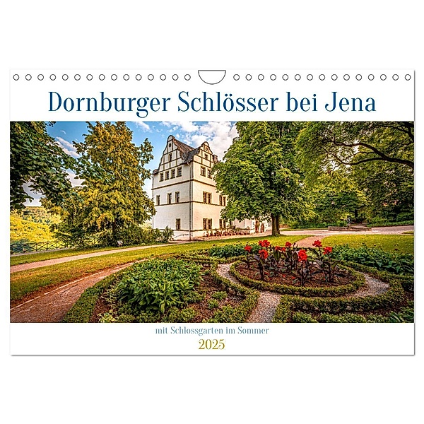 Dornburger Schlösser bei Jena (Wandkalender 2025 DIN A4 quer), CALVENDO Monatskalender, Calvendo, Marcus Beckert