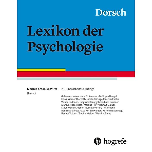 Dorsch - Lexikon der Psychologie