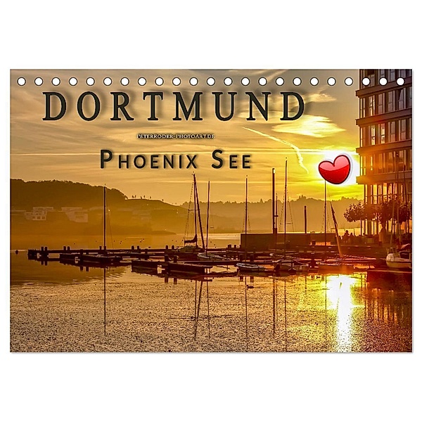 Dortmund Phoenix See (Tischkalender 2025 DIN A5 quer), CALVENDO Monatskalender, Calvendo, Peter Roder