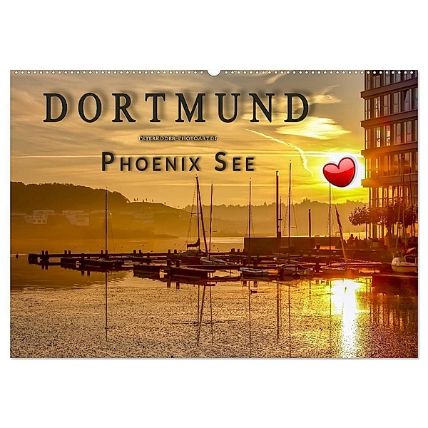 Dortmund Phoenix See (Wandkalender 2024 DIN A2 quer), CALVENDO Monatskalender, Peter Roder