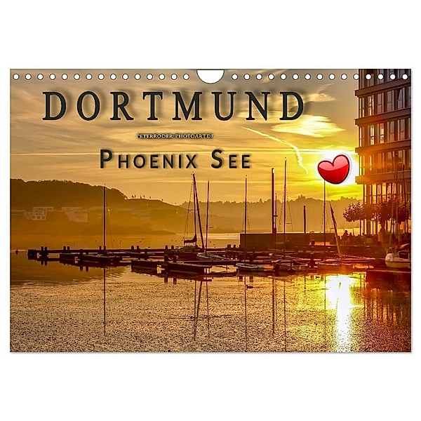 Dortmund Phoenix See (Wandkalender 2024 DIN A4 quer), CALVENDO Monatskalender, Peter Roder