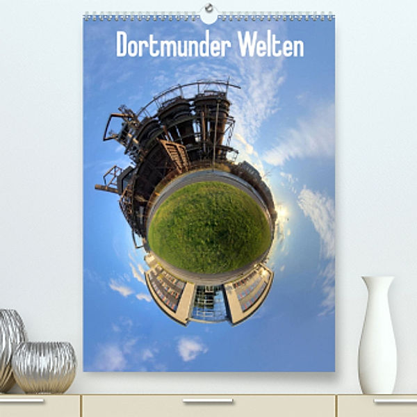 Dortmunder Welten (Premium, hochwertiger DIN A2 Wandkalender 2022, Kunstdruck in Hochglanz), DerMische