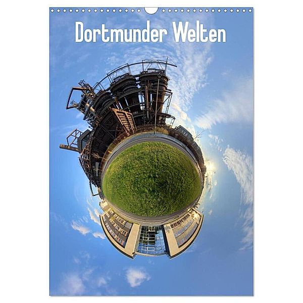 Dortmunder Welten (Wandkalender 2024 DIN A3 hoch), CALVENDO Monatskalender, DerMische