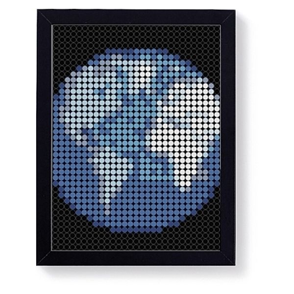 dot on art DIY-Kunstwerk earth / L