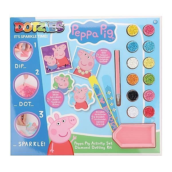 Dotzies by Diamond Dotz Set Peppa Pig