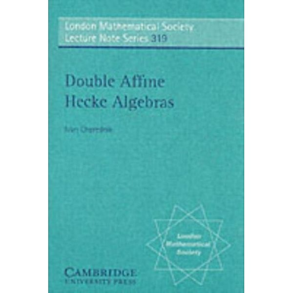 Double Affine Hecke Algebras, Ivan Cherednik