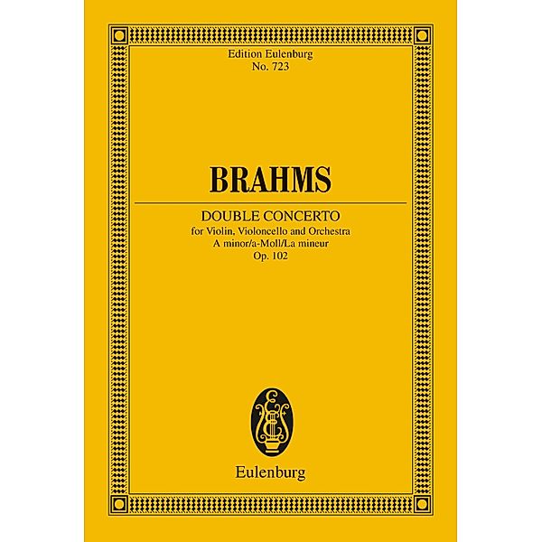 Double Concerto A minor, Johannes Brahms