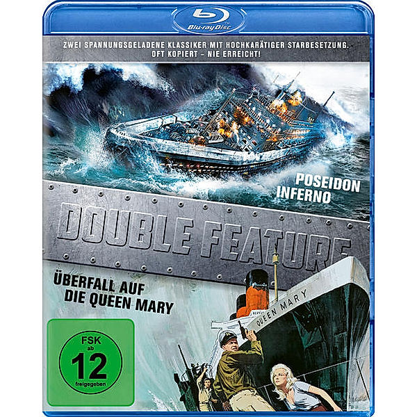 Double Feature (Poseidon-Inferno, Überfall auf die Queen Mary) BLU-RAY Box