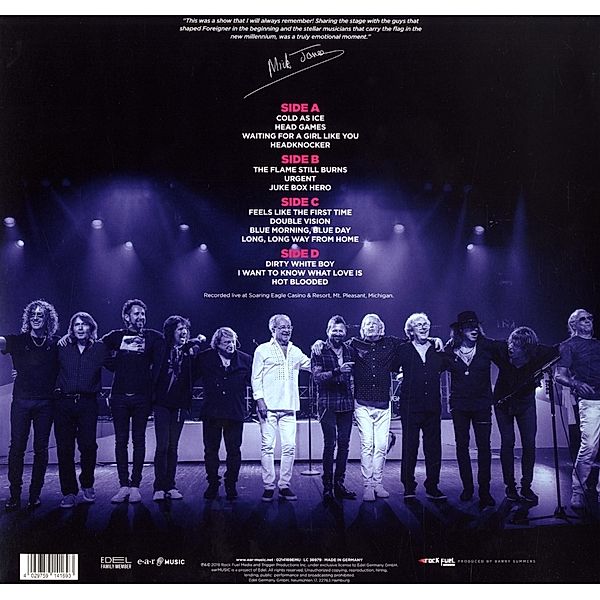 Double Vision:Then And Now (Ltd.2lp+Blu-Ray) (Vinyl), Foreigner