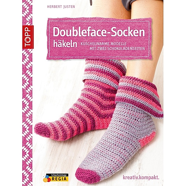 Doubleface-Socken häkeln, Herbert Justen