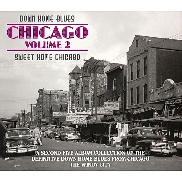 Down Home Blues Chicago 2-Sweet Home Chicago, Diverse Interpreten