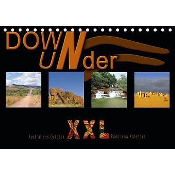 Down Under - Australiens Outback XXL (Tischkalender 2015 DIN A5 quer), Andrea Redecker