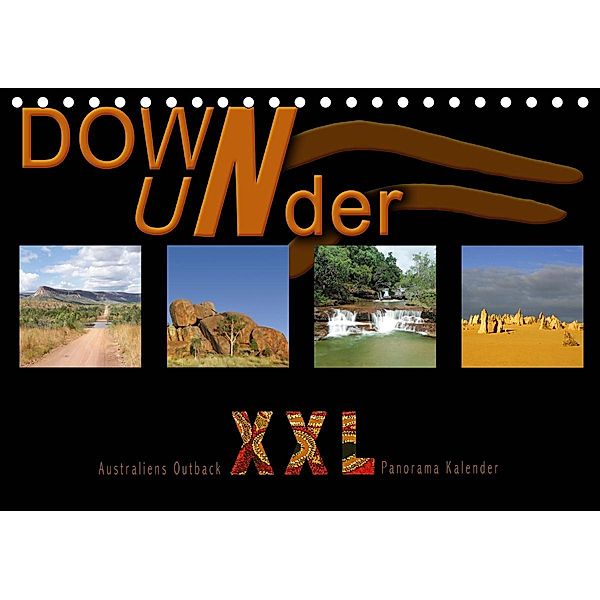 Down Under - Australiens Outback XXL (Tischkalender 2021 DIN A5 quer), Andrea Redecker