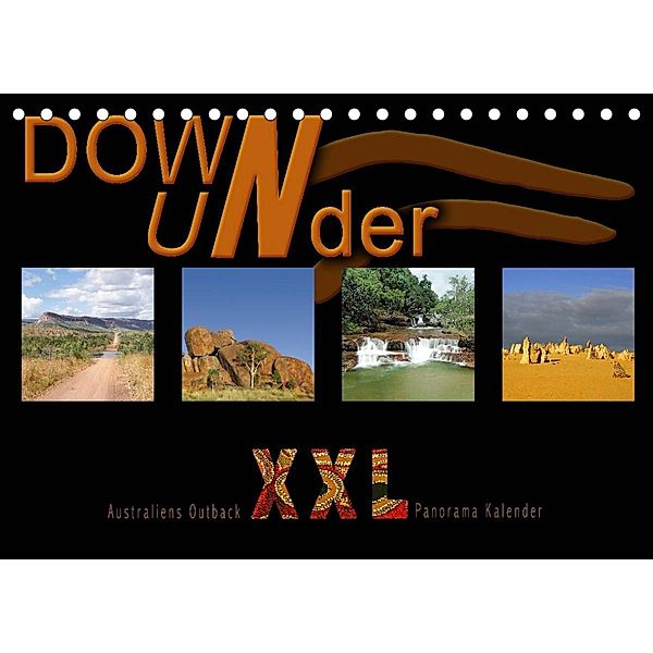 Down Under - Australiens Outback XXL (Tischkalender 2023 DIN A5 quer), Andrea Redecker