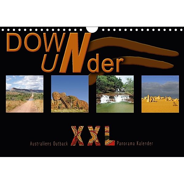 Down Under - Australiens Outback XXL (Wandkalender 2018 DIN A4 quer), Andrea Redecker