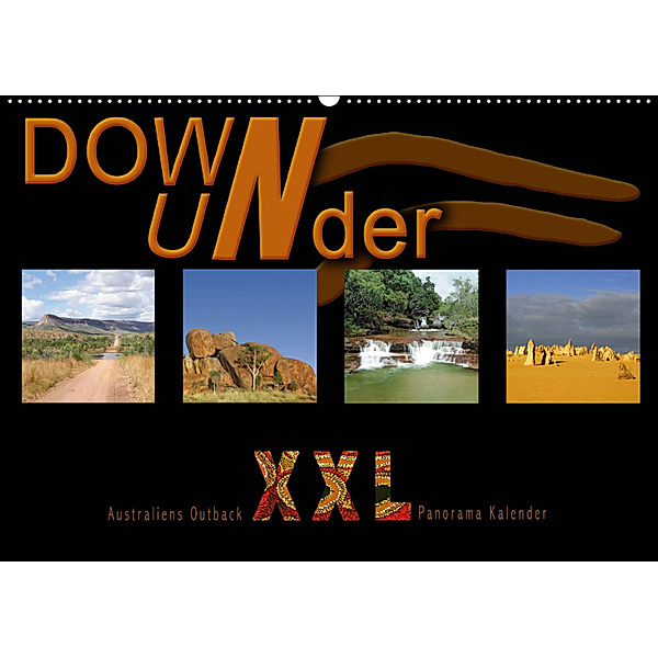 Down Under - Australiens Outback XXL (Wandkalender 2019 DIN A2 quer), Andrea Redecker