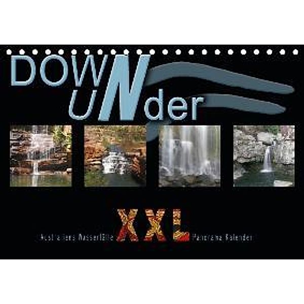 Down Under - Australiens Wasserfälle XXL (Tischkalender 2015 DIN A5 quer), Andrea Redecker
