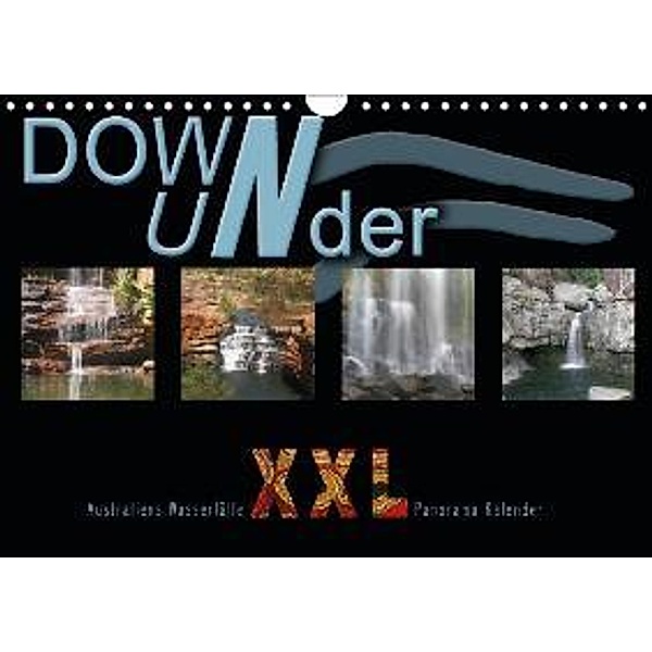 Down Under - Australiens Wasserfälle XXL (Wandkalender 2015 DIN A4 quer), Andrea Redecker