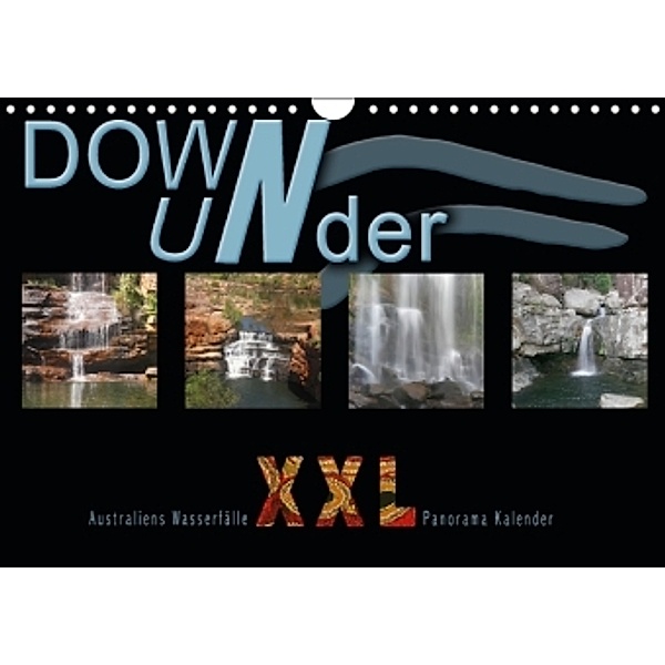 Down Under - Australiens Wasserfälle XXL (Wandkalender 2016 DIN A4 quer), Andrea Redecker