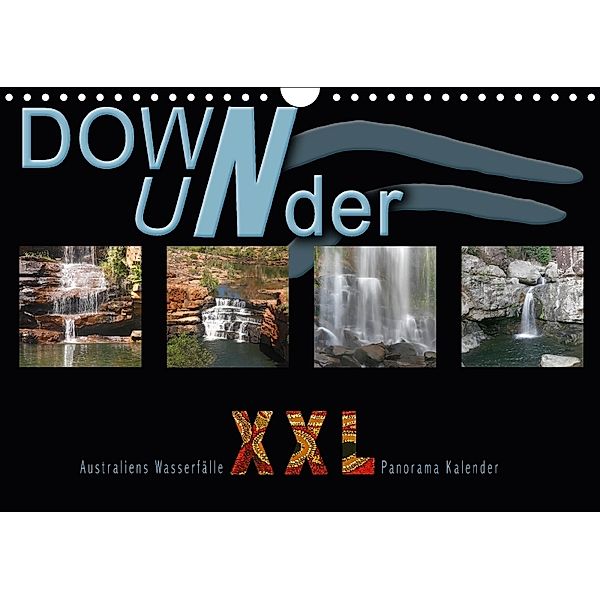 Down Under - Australiens Wasserfälle XXL (Wandkalender 2018 DIN A4 quer), Andrea Redecker