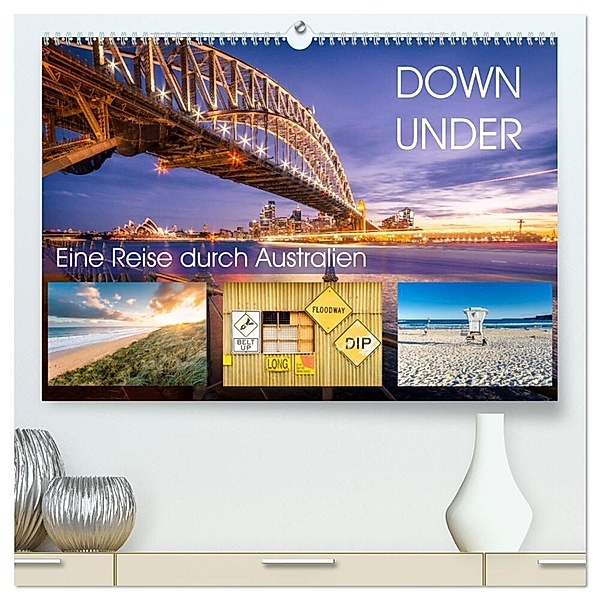 Down Under - Eine Reise durch Australien (hochwertiger Premium Wandkalender 2024 DIN A2 quer), Kunstdruck in Hochglanz, Christian Seidenberg Photography