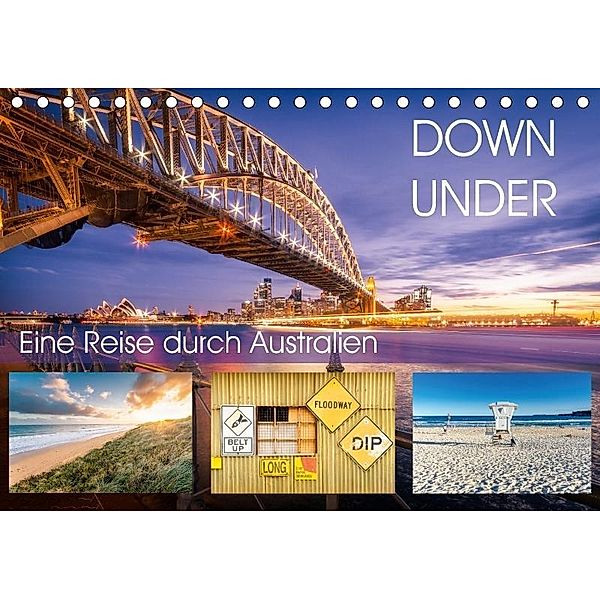 Down Under - Eine Reise durch Australien (Tischkalender 2017 DIN A5 quer), Christian Seidenberg