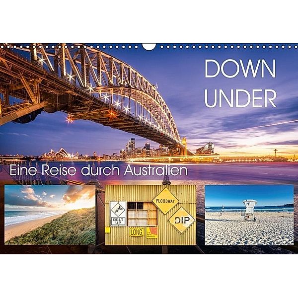 Down Under - Eine Reise durch Australien (Wandkalender 2017 DIN A3 quer), Christian Seidenberg