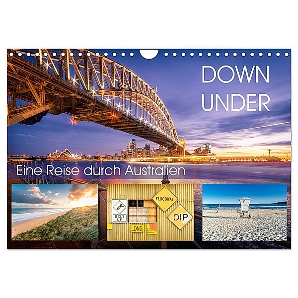 Down Under - Eine Reise durch Australien (Wandkalender 2024 DIN A4 quer), CALVENDO Monatskalender, Christian Seidenberg Photography