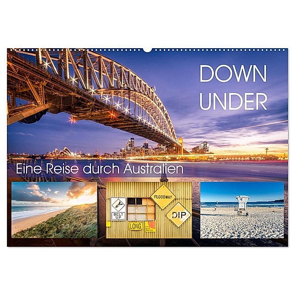 Down Under - Eine Reise durch Australien (Wandkalender 2024 DIN A2 quer), CALVENDO Monatskalender, Christian Seidenberg Photography