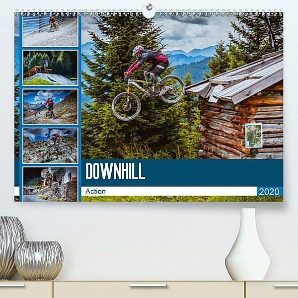 Downhill Action (Premium-Kalender 2020 DIN A2 quer), Dirk Meutzner