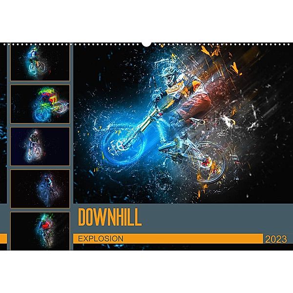 Downhill Explosion (Wandkalender 2023 DIN A2 quer), Dirk Meutzner