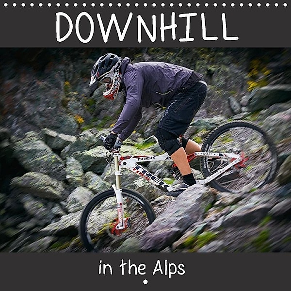 Downhill in the Alps (Wall Calendar 2017 300 × 300 mm Square), Dirk Meutzner