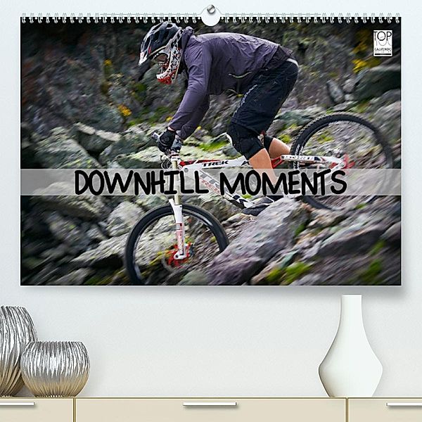 Downhill Moments (Premium, hochwertiger DIN A2 Wandkalender 2023, Kunstdruck in Hochglanz), Dirk Meutzner