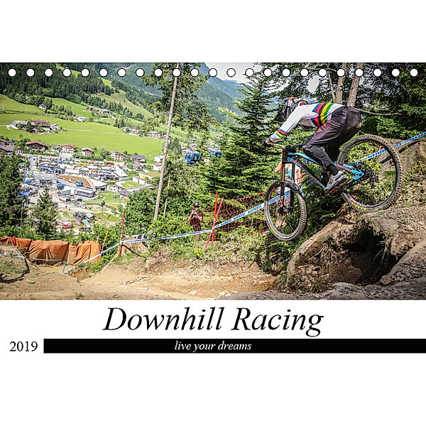 Downhill Racing 2019 (Tischkalender 2019 DIN A5 quer), Arne Fitkau