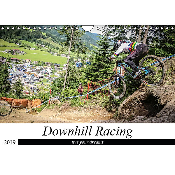 Downhill Racing 2019 (Wandkalender 2019 DIN A4 quer), Arne Fitkau