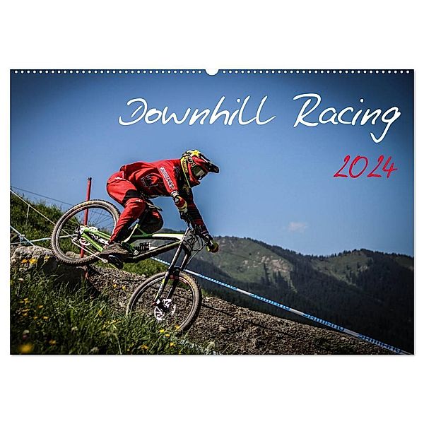 Downhill Racing 2024 (Wandkalender 2024 DIN A2 quer), CALVENDO Monatskalender, Arne Fitkau