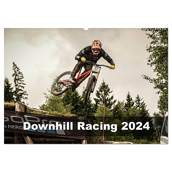 Downhill Racing 2024 (Wandkalender 2024 DIN A2 quer), CALVENDO Monatskalender, Arne Fitkau Fotografie & Design