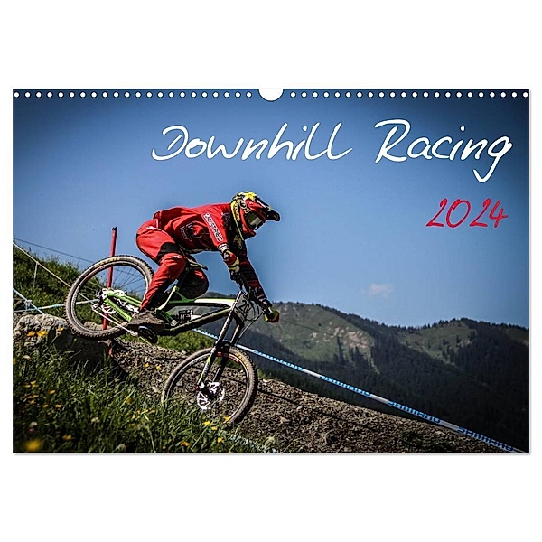 Downhill Racing 2024 (Wandkalender 2024 DIN A3 quer), CALVENDO Monatskalender, Arne Fitkau